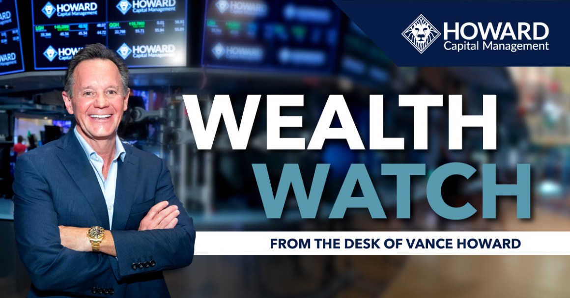 Vance Howard Standing with crossed arms - Wealth Watch - From the desk of Vance Howard