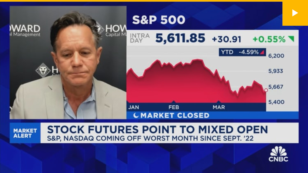 Vance Howard on CNBC 4/1/25