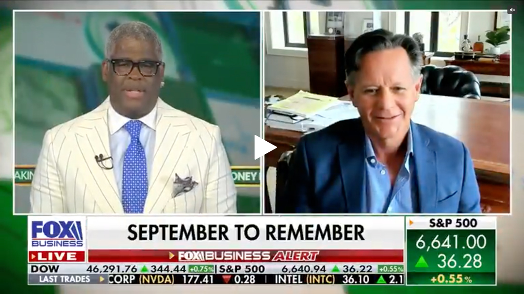 Vance Howard Talks Year-End Investments with Charles Payne - 9/26/25